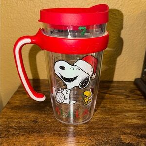 Tervis Red Snoopy Holiday Tumbler